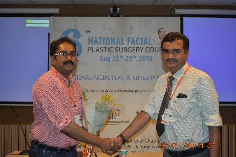 06th National Facial Plastic Surgery Course - 25th to 29th August 2018.