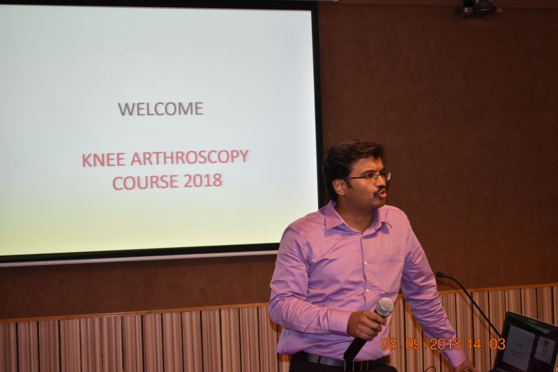 Knee Arthroscopy workshop Basic & ACL - 08th & 09th Sep, 2018.